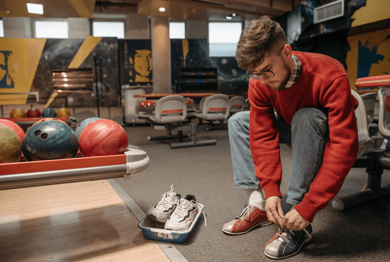 bowling shoes to wear with coworkers